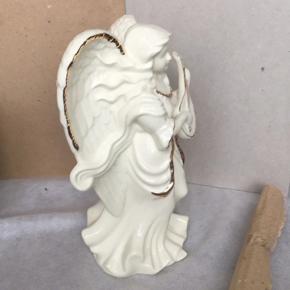 NWOT Guardian Angel Porcelain Candle Holder - Picture 4 of 7